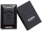 Mobile Preview: Zippo Feuerzeug Jack Daniel's Black in Black