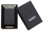 Mobile Preview: ZIPPO schwarz matt Feuerzeug - 60001195