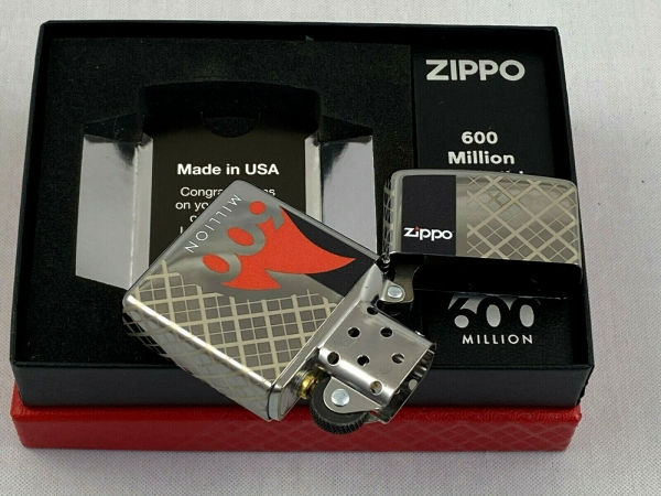 ZIPPO Limited Edition 600 Millionen Feuerzeug