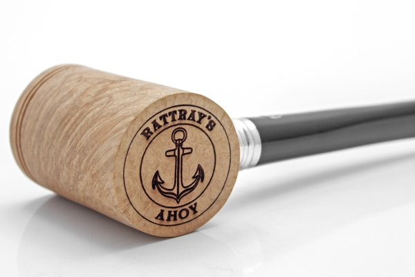 Rattray's Ahoy Pfeife - 9mm Filter naturbelassen Stand up Poker
