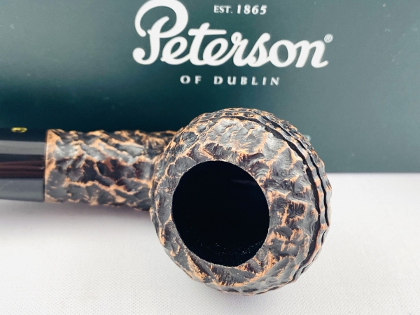 Peterson Pfeife Aran 999 - 9mm Filter System rustiziert