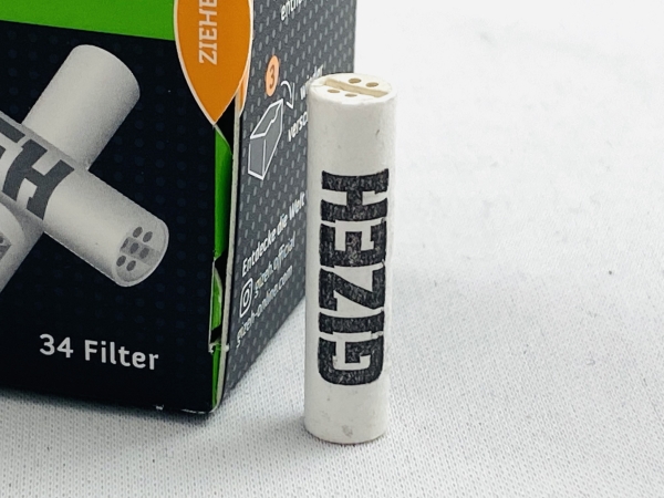 Gizeh Active Filter Slim 10x34er Ø 6 mm Joint Tips Dreher Pfeife Aktivkohle