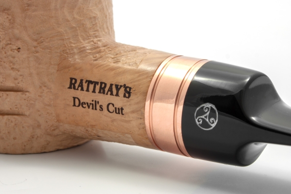 Rattray's Pfeife Devil's Cut Fass - 9mm Filter naturbelassen sandgestrahlt