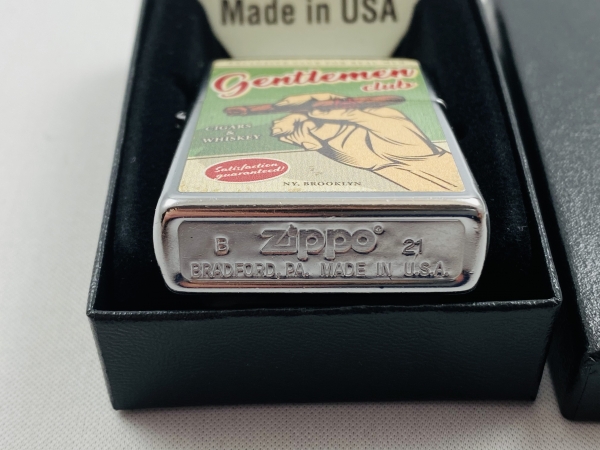 ZIPPO Vintage Cigar Gentlemen Club Zigarren Feuerzeug - 60005744