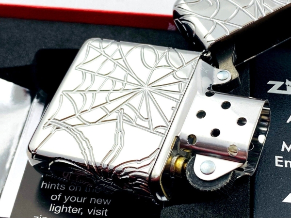 ZIPPO Spider Deep Carved Spinne Armor Case Limited Edition